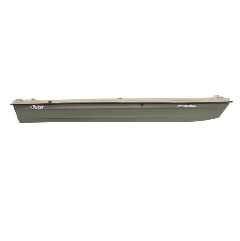Pelican Intruder 12 Fishing Boat in Light Khaki/Khaki - Image 4