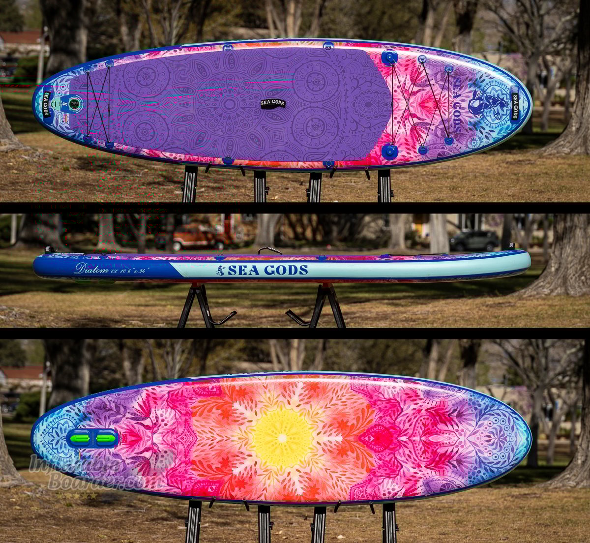 Sea Gods Diatom 10’6” Inflatable Paddle - Image 5