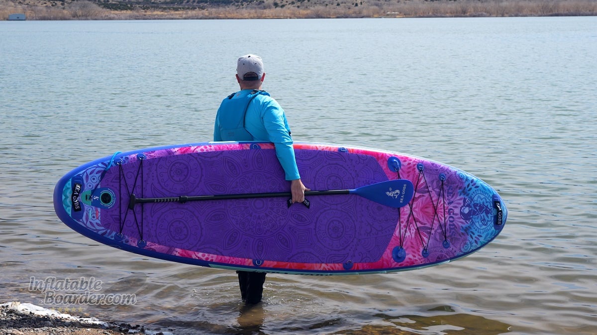Sea Gods Diatom 10’6” Inflatable Paddle - Image 4