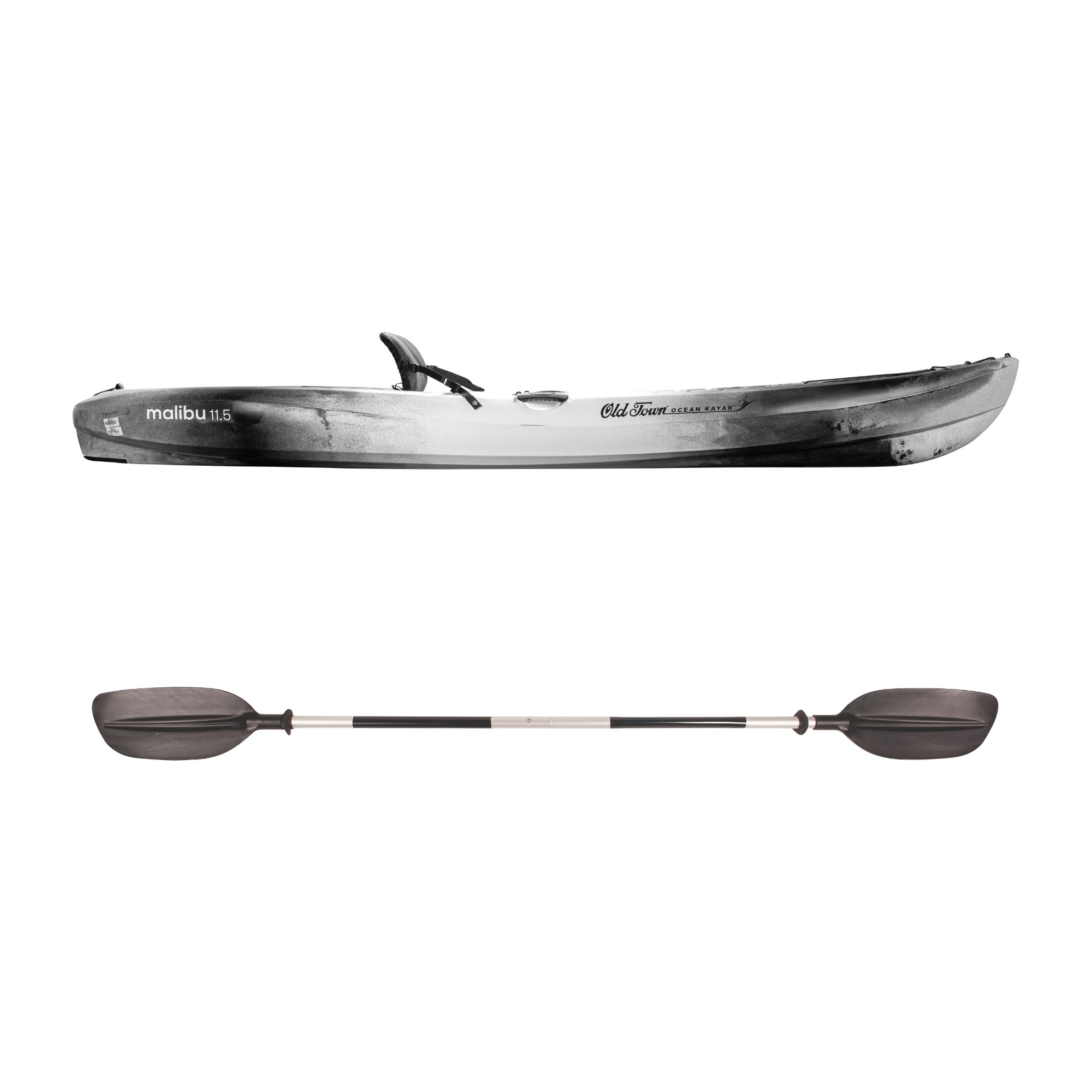 Ocean Kayak Malibu 11.5 Sit-On-Top Kayak with Paddle - Image 9