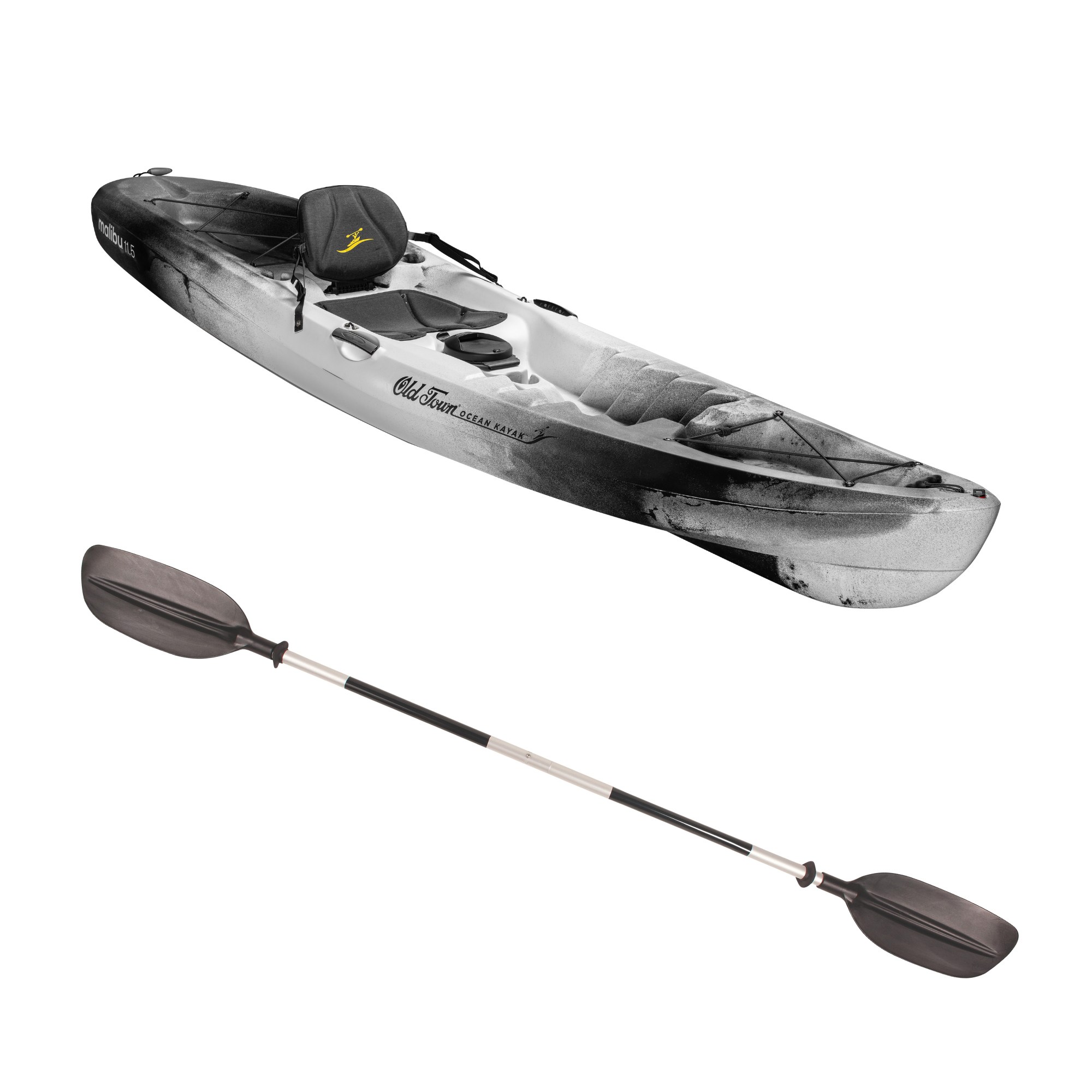 Ocean Kayak Malibu 11.5 Sit-On-Top Kayak with Paddle