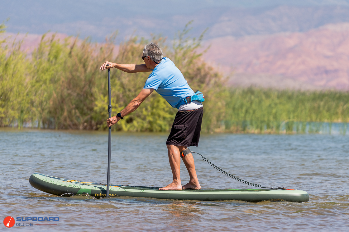 Retrospec Weekender Inflatable Stand Up Paddle Board 106 - Image 7
