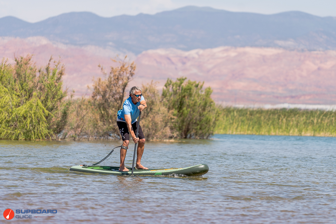 Retrospec Weekender Inflatable Stand Up Paddle Board 106 - Image 4