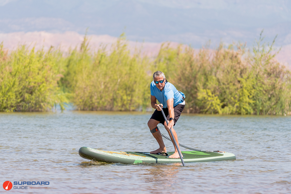 Retrospec Weekender Inflatable Stand Up Paddle Board 106 - Image 11
