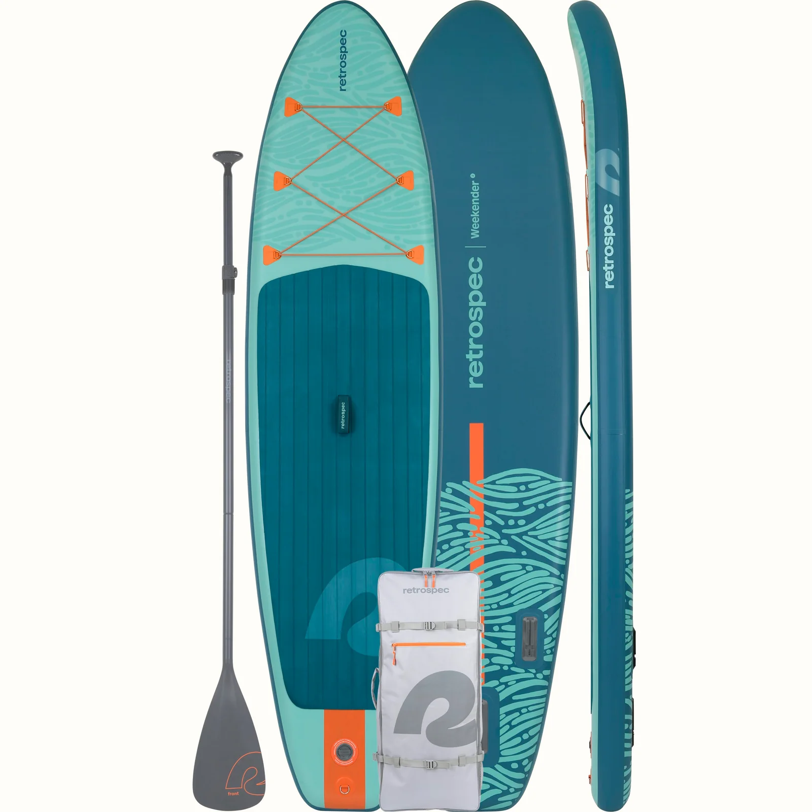 Retrospec Weekender Inflatable Stand Up Paddle Board - Image 3