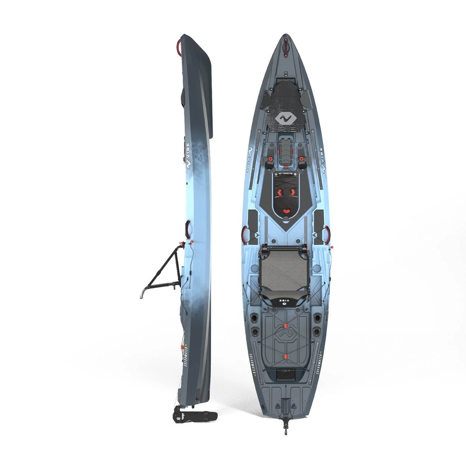 Vibe Kayaks Shearwater 125 Fishing Kayak - Image 4